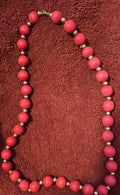 Pink Beaded Necklace