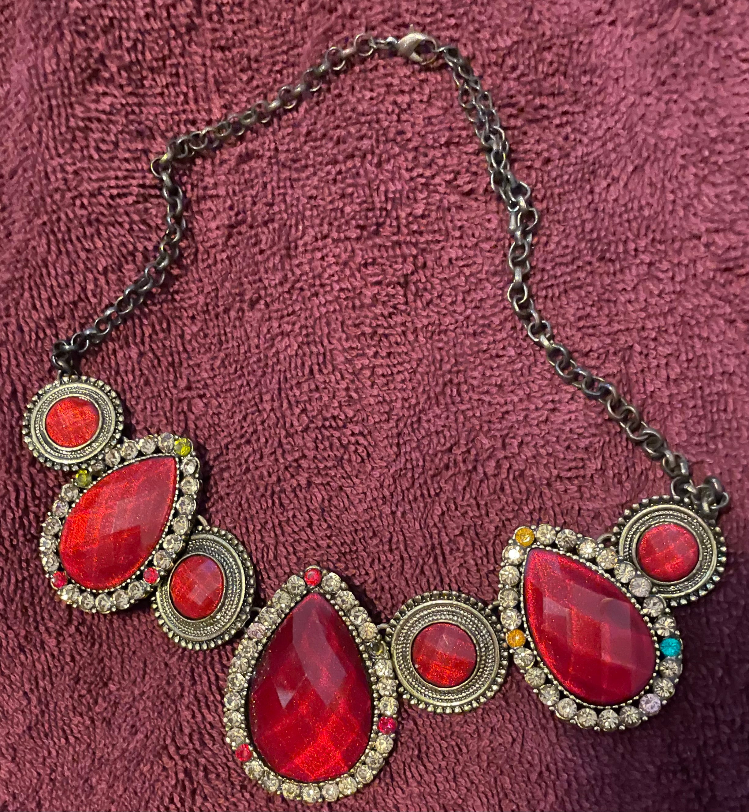 Beautiful red necklace