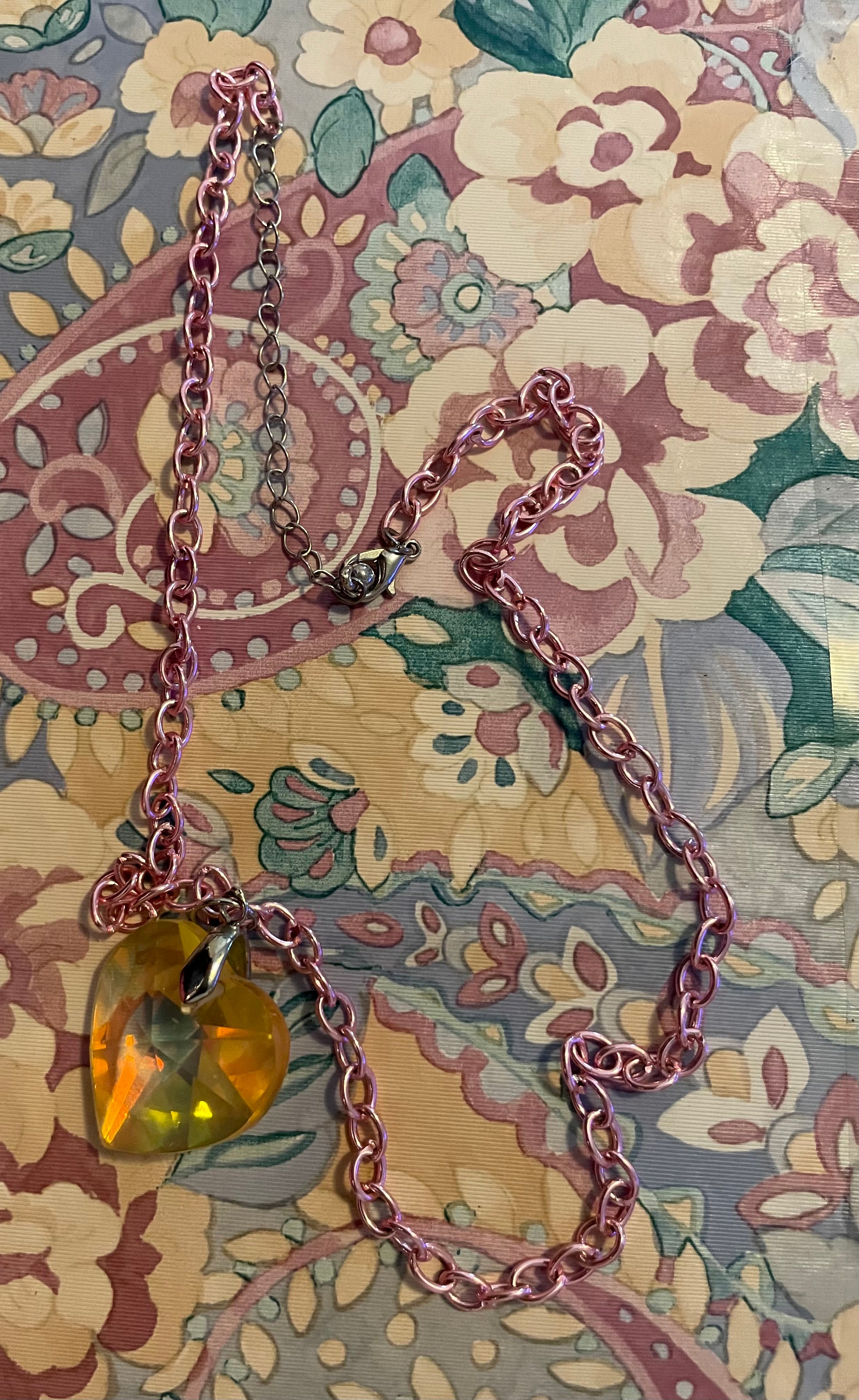 Pink necklace