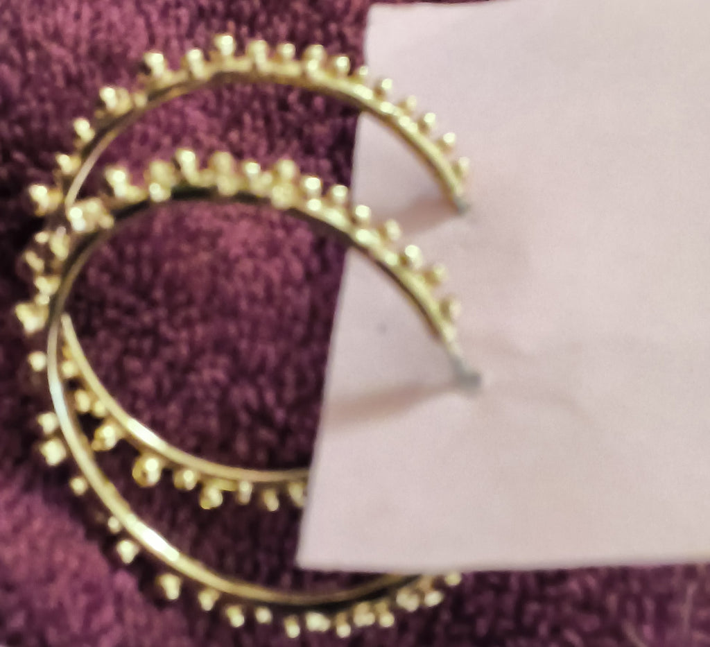2 pair earrings for pierced ears